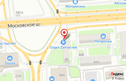 Страховое агентство Выбор Плюс на Московском шоссе на карте