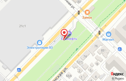 Автостоянка на Астраханской, 21а/1 на карте
