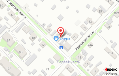 Продовольственный магазин Елочка на карте