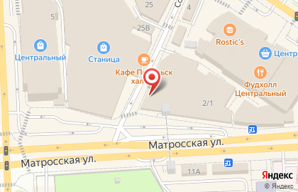 Столовая в Москве на карте