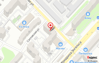 Салон-парикмахерская Манго на Кожевенной улице на карте