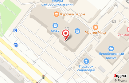 Ювелирный салон Сапфир на проспекте Комарова на карте