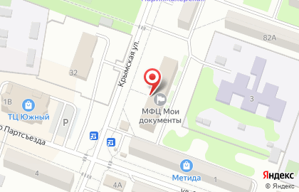 Многофункциональный центр Мои документы на улице Маяковского на карте