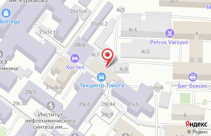 Альфа Мотор Групп на Ленинском проспекте на карте