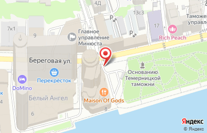 Компания Консалтинг ЮК на Береговой улице на карте