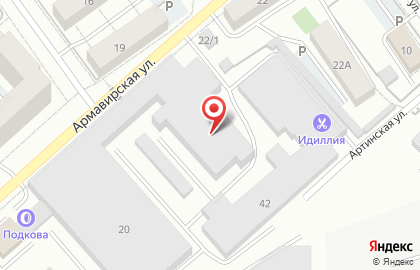 Производственная компания Орион-Д в Железнодорожном районе на карте