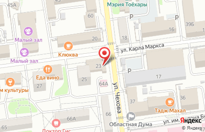 Департамент правового обеспечения г. Южно-Сахалинска на карте