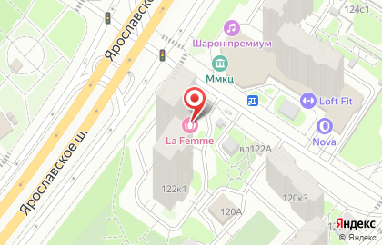 Магазин цветов в Москве на карте