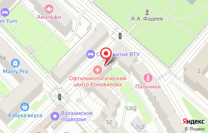 Офтальмологический центр Коновалова в Москве на карте