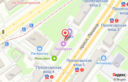 Мир сладостей на проспекте Ленина на карте