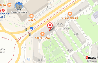 Уральский банк реконструкции и развития в Новосибирске на карте