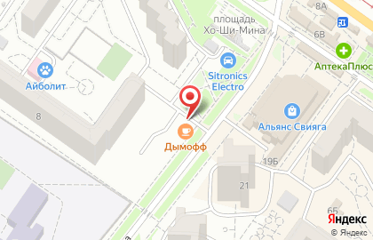 Магазин фастфудной продукции Дымофф на Камышинской улице на карте