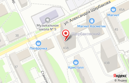 Магазин Галерея дверей в Орджоникидзевском районе на карте
