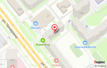 Городской информационный портал Модный базар на карте