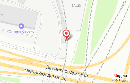 Автостоянка Мгса в Хорошёвском районе на карте