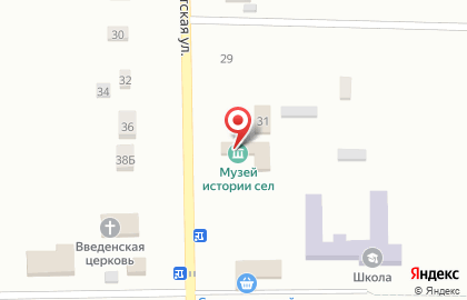 Музей истории сел Ставропольского района сельское поселение Большая Рязань на карте