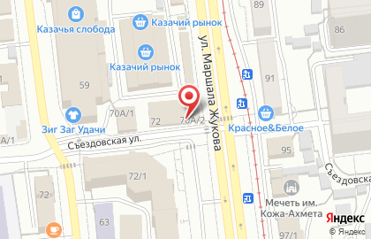 Автомагазин в Омске на карте
