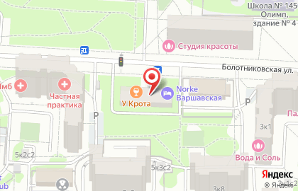Бар у Крота в Москве на карте