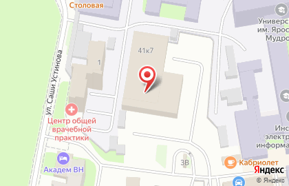 Русское Радио Великий Новгород, FM 100.4 на карте