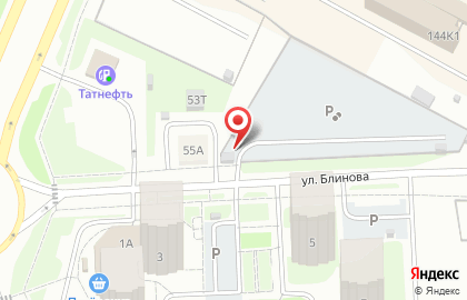 Автостоянка Аэропорт-1 на карте