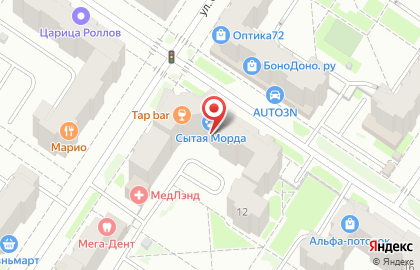 Зооцентр Сытая Морда на улице Станислава Карнацевича на карте