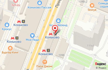 Магазин женской одежды Мария в Москве на карте