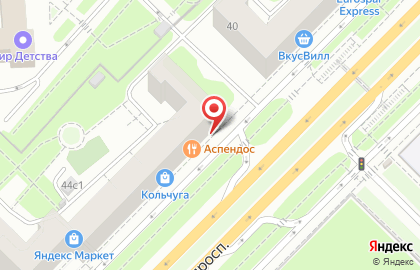 Банкомат СМП банк на Ленинском проспекте, 44 на карте