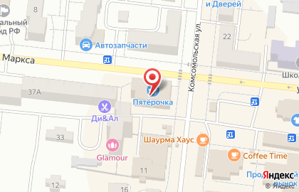 Банкомат, АИКБ Татфондбанк, ОАО, г. Зеленодольск на улице Карла Маркса на карте