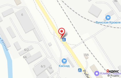 Магазин посуды на Рыбинской улице на карте