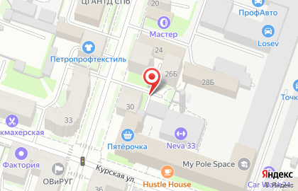 Спортивный клуб Karatelife в Фрунзенском районе на карте