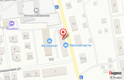 Магазин автозапчастей Авторитет на улице Ветеранов Труда на карте