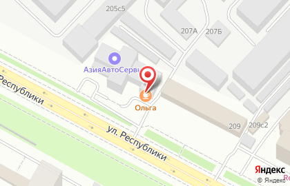 Кафе-бар Ольга на карте