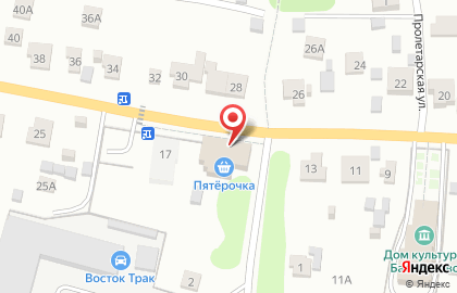 Супермаркет Пятёрочка в Москве на карте