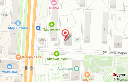 Мастерская по ремонту обуви в Кировском районе на карте