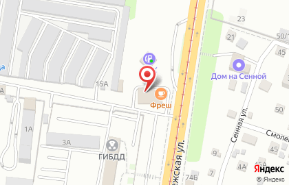Фреш на Воронежской улице на карте