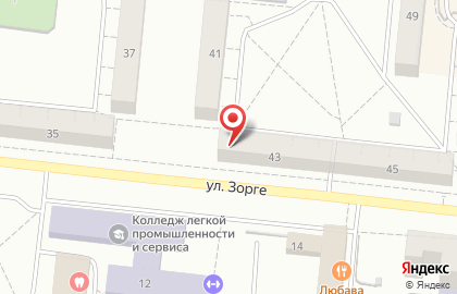 Служба сервиса АБА в Кировском районе на карте