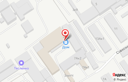 Торговая фирма Дом на карте