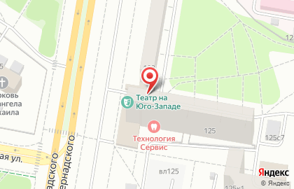Магазин и киоск ОкМилк на проспекте Вернадского на карте