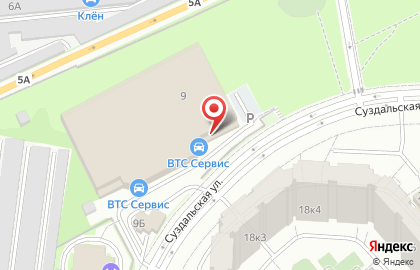 Автотехцентр ВТС СЕРВИС на карте