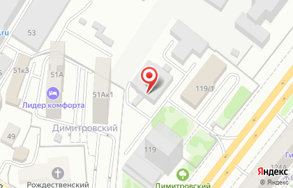 Компания систем безопасности Газинформсервис на Ленинском проспекте на карте