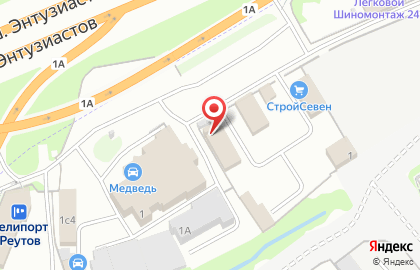 Магазин кровли KrovlMarket на Новогиреево на карте