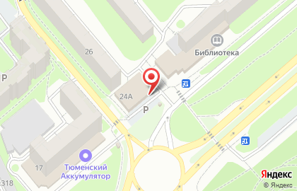 Супермаркет Пятерочка на проспекте Строителей на карте