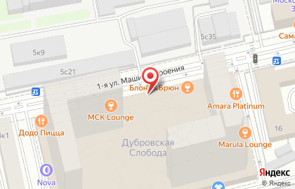 Центр раннего развития детей Санни Лэнд на метро Дубровка на карте