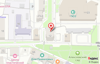 Агентство ипотечного жилищного кредитования Ярославской области на карте