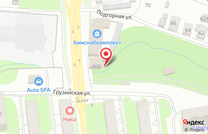 Киоск по продаже хлебобулочных изделий в Дзержинском районе на карте