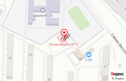 Взрослая поликлиника Жигулевская центральная городская больница в Жигулёвске на карте