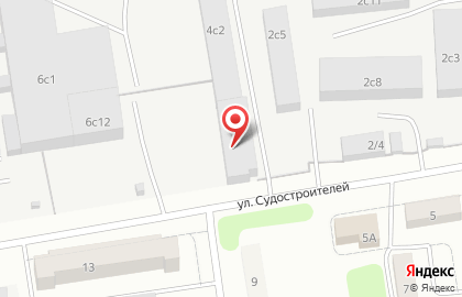 Продуктовый магазин в Тюмени на карте