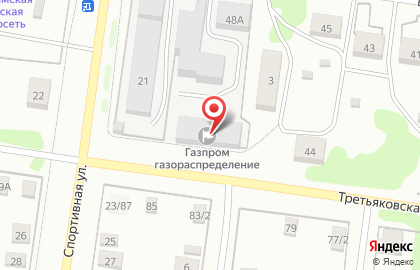 Филиал в Газпром газораспределение Иваново на карте