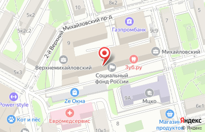 Столовая Le Круассан на Ленинском проспекте на карте