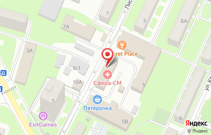 Магазин Мегавольт в Писаревском проезде на карте